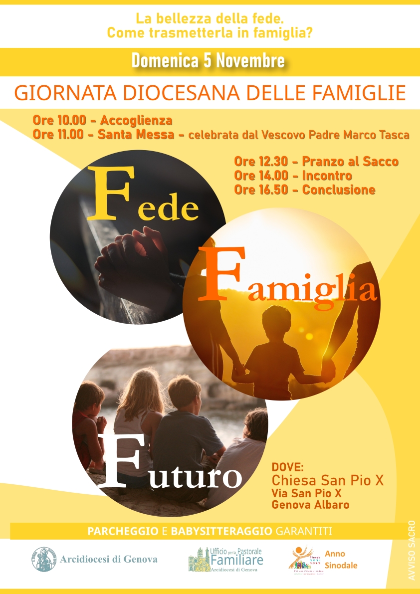 5 novembre giornata diocesana delle famiglie