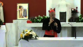 Cardinale Angelo Bagnasco viedo 2 - Canale Youtube Zona Levante